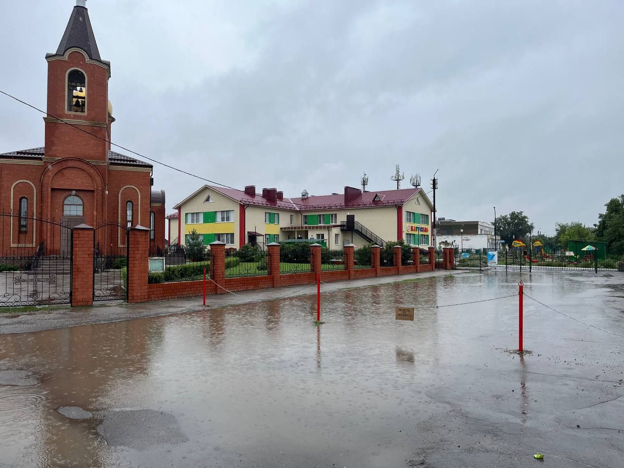На юго-востоке Саратовской области сегодня прошел рекордный дождь